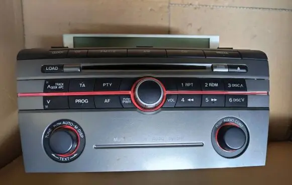 Mazda 3 I Radio/CD/DVD/GPS head unit 14798118 07J1B2057600