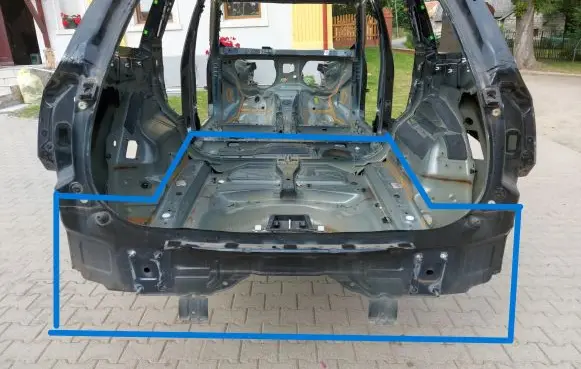 Volvo XC90 Trunk bottom trim panel 