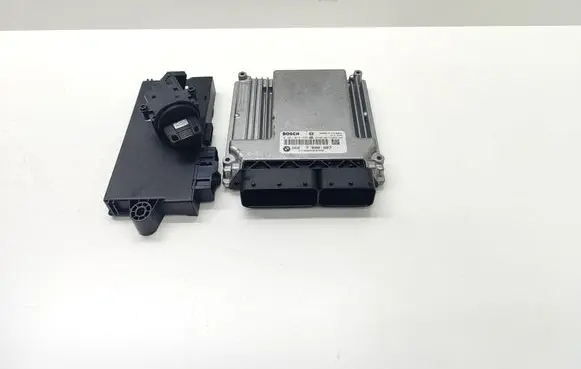 BMW 5 E60 E61 Engine ECU kit and lock set 7806987 0281014436 14100350