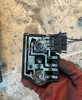 Audi A8 S8 D2 4D Tail light bulb cover holder 3243422