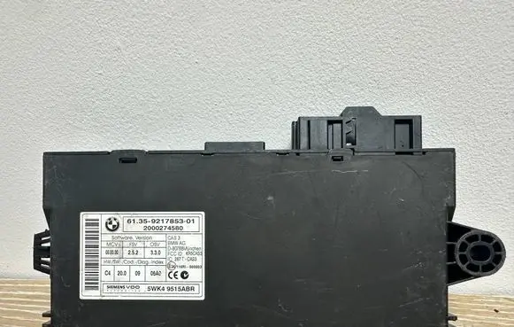 BMW 5 E60 E61 Engine ECU kit and lock set 9217853 5WK49515ABR