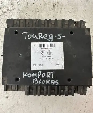 Volkswagen Touareg I Seat control module 7l0959760