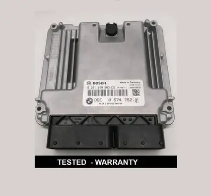 BMW X3 F25 Engine control unit/module 0281019963 8574752 031605000