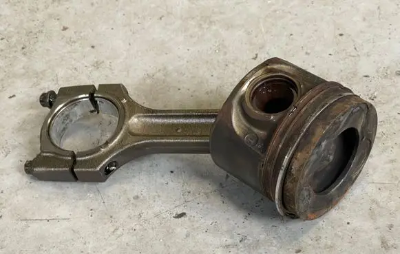 BMW 5 E60 E61 Piston with connecting rod 11257792745