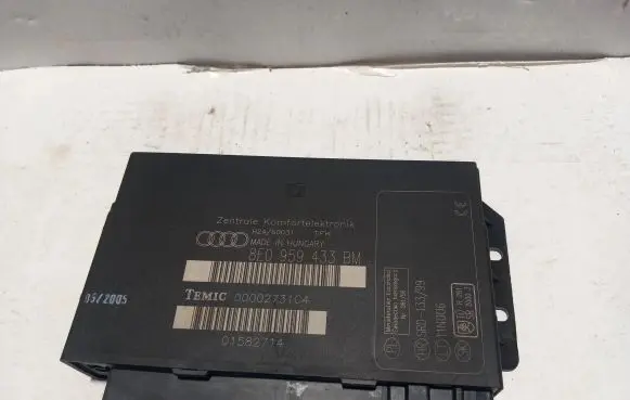 Audi A4 S4 B7 8E 8H Comfort/convenience module 8E0959433BM 01582714 00002731C4