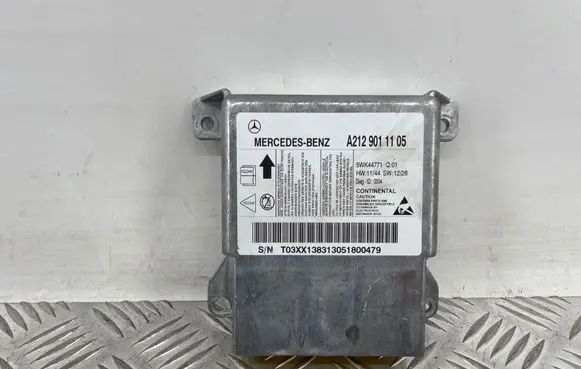 Mercedes-Benz E W212 Airbag control unit/module A2129011105 5WK44771 F04313831