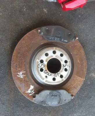 Front brake disc
