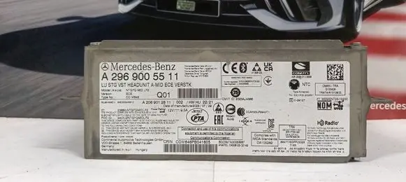 Mercedes-Benz EQS V297 Navigation unit CD/DVD player A2969005511