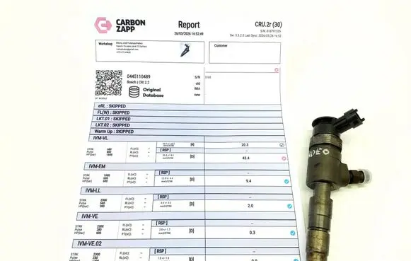 Ford Mondeo MK V Fuel injector 0445110489 CV6Q9F593AA