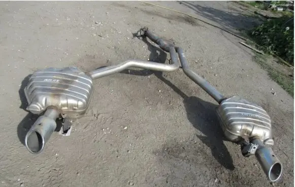 Audi A8 S8 D4 4H Muffler/silencer 