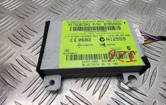 Mitsubishi ASX Bluetooth control unit module 8785A026
