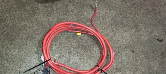 BMW 5 E39 Positive cable (battery) 1436905 1436904