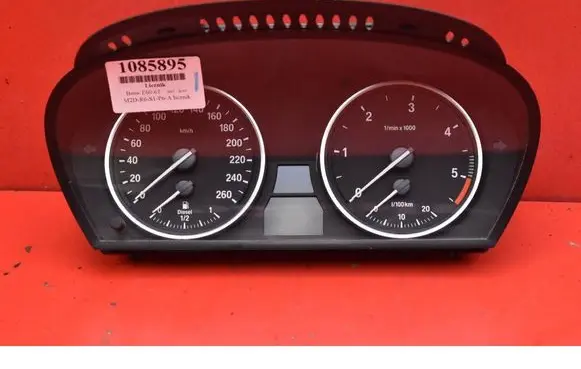 BMW 5 E60 E61 Speedometer (instrument cluster) 9194889