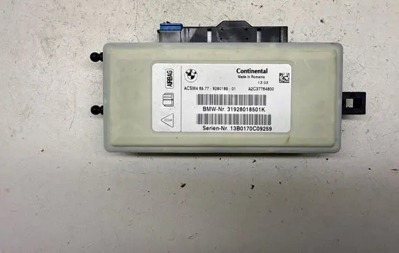 BMW 7 F01 F02 F03 F04 Airbag control unit/module 9280185 A2C37764800