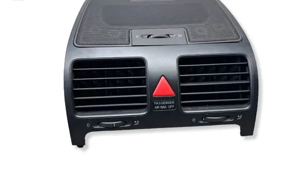 Volkswagen Golf V Dash center air vent grill 1K0819153B