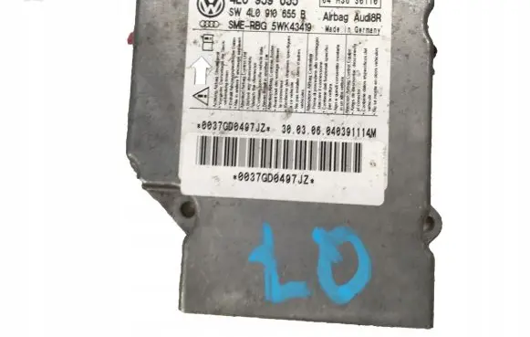 Audi Q7 4L Airbag control unit/module 4L0959655