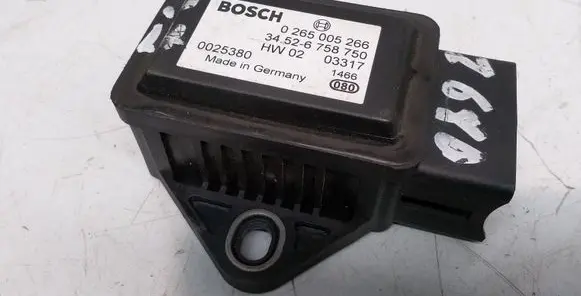 BMW 5 E60 E61 ESP acceleration yaw rate sensor 0265005266 6758750