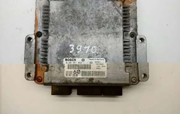 Peugeot 807 Engine control unit/module 0281011033 9646719280