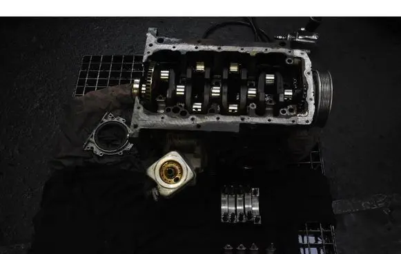 Audi A4 S4 B6 8E 8H Engine block BFB
