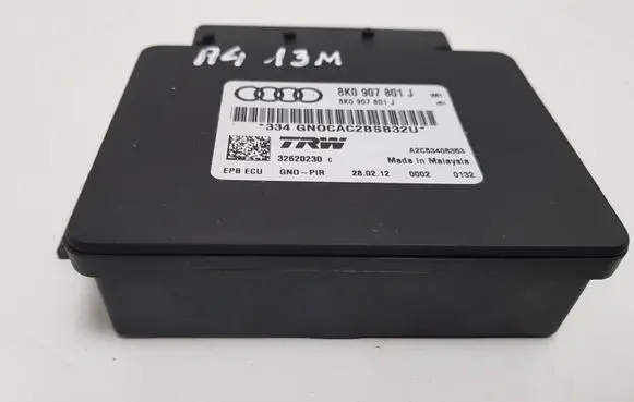 Audi A4 S4 B8 8K Hand brake control module 8K0907801J