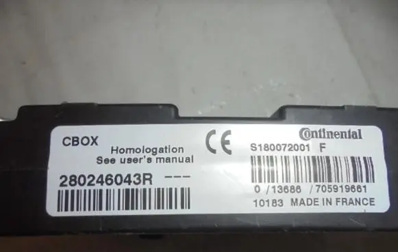 Renault Megane III Other control units/modules 280246043R