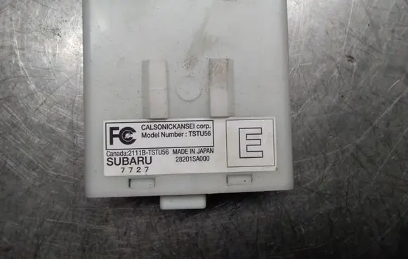 Subaru Forester SH Other control units/modules 28201SA000 2111BTSTU56