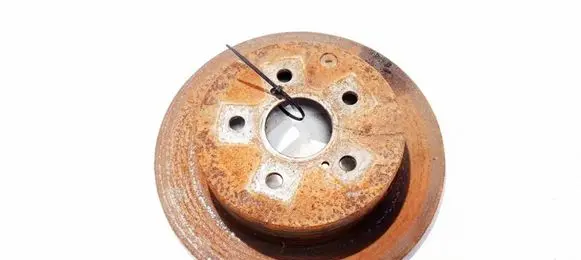 Toyota Corolla Verso AR10 Rear brake disc neventiliuojamas