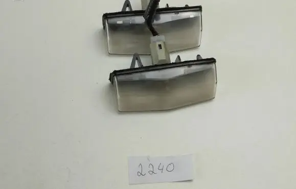 Number plate light