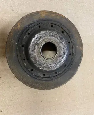 Renault Scenic II - Grand scenic II Crankshaft pulley 28317BM