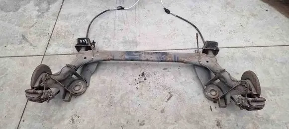 Rear axle beam