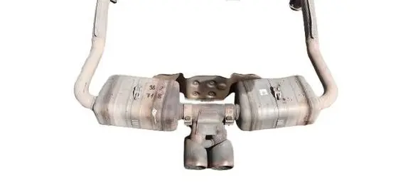 Porsche 718 Cayman 982 982c Muffler/silencer 982251052E 982251051D