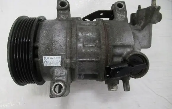 Peugeot 208 I Air conditioning (A/C) compressor (pump) 9672247080