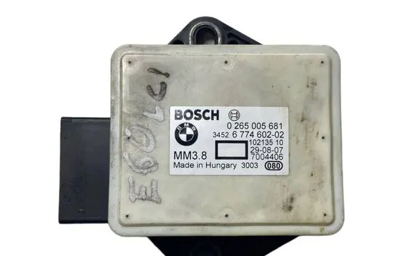 BMW 5 E60 E61 ESP acceleration yaw rate sensor 6774602 34526774602