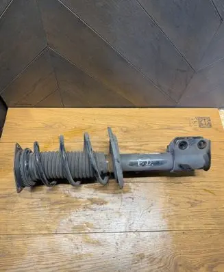 Front shock absorber with coil spring