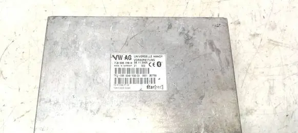 Volkswagen Touareg I Bluetooth control unit module 7L6035729H 00401033C0 701R008LFTC