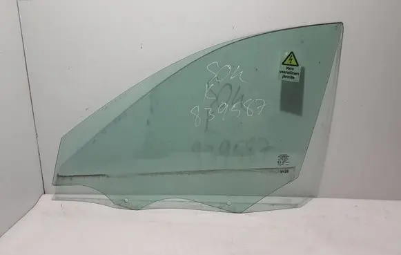 Front door window glass four-door