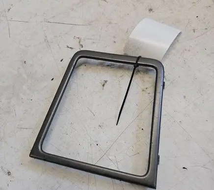 Gear shifter surround trim plastic