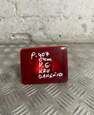 Peugeot 407 Rear fog light 9646507480 225610104