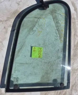 Fiat Seicento/600 Rear door window glass 43R00345 DOT7233 00778359