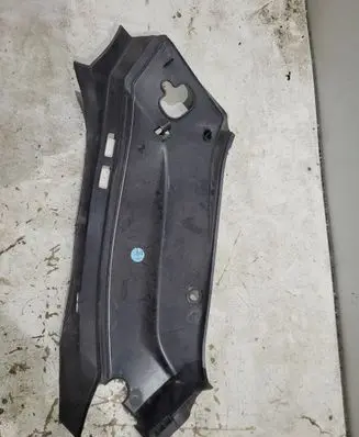 Engine bonnet/hood lock trim molding