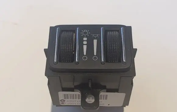 Panel lighting control switch