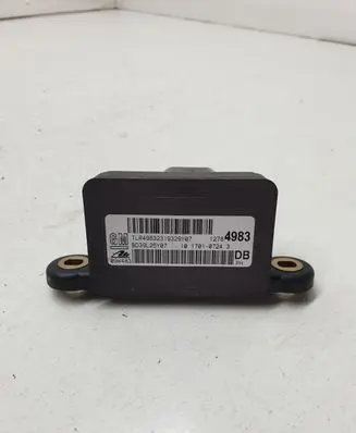 Opel Insignia A ESP acceleration yaw rate sensor 12784983 170107243