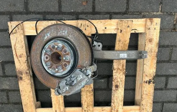 Jaguar XF X260 Front wheel hub spindle knuckle GX633K186BB