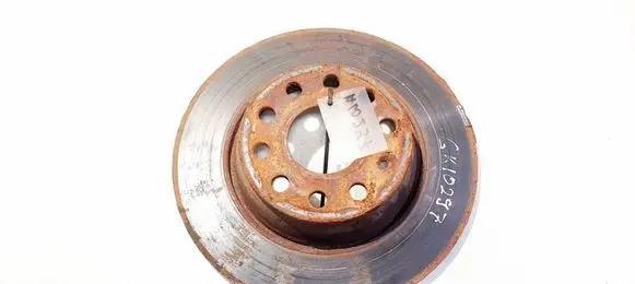 Volkswagen PASSAT B6 Rear brake disc neventiliuojamas