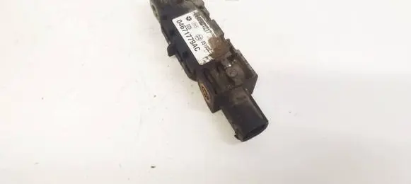Airbag deployment crash/impact sensor