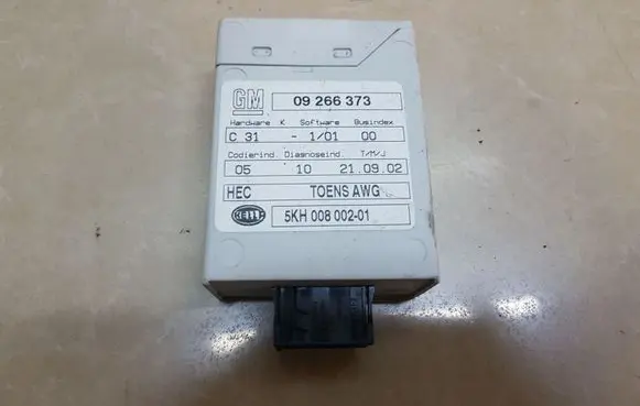 Opel Omega B2 Cruise control unit/module 09266373