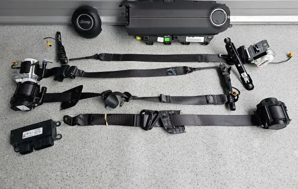 Jeep Wrangler Airbag set 