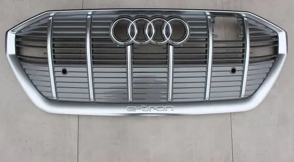 Audi e-tron Front bumper upper radiator grill 4KE853651A