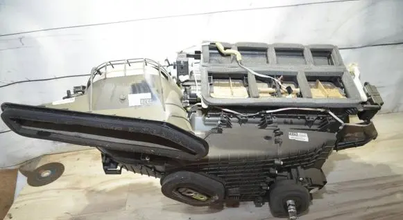 Interior heater climate box assembly