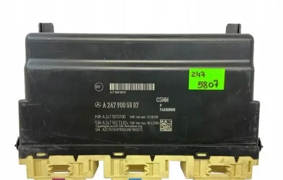 Mercedes-Benz B W247 Seat control module A2479005807
